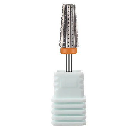 37 Styles Carbide Nail Drill Bits 5 in 1 Ceramic Tungsten Nail Drill Bit Milling Cutter For Manicure Pedicure Nail Files Buffer