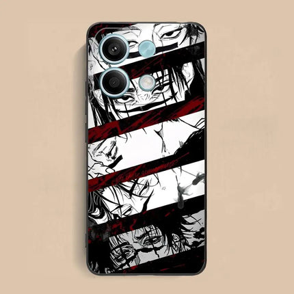 Jujutsu Kaisen Choso Mobile Phone Case for Xiaomi Redmi 15 14 13 12 A5 3 2 1 C Plus 4G 5G Colour Printing Cover Cover Smartphone