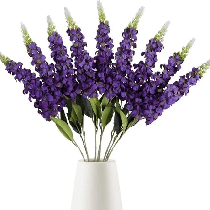 Hyacinth Rattan Flowers - artificial flowers for living room (photo 10 of 12)