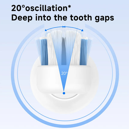 DOCO LAB Sonic Electric Toothbrush 3-gear Vibration Mode Smart Whitening Ultrasonic Vibration Teeth Whitening Oral Clean Brush