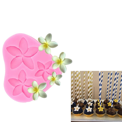 Mini Bows Silicone Fondant Molds Bowknot Candy Chocolate Cake Pop Accessories Cakepop Cupcake Topper Decorating Tools Kitchen