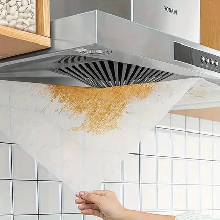 12-Pack Heavy-Duty Range Hood Filters - Oil-Absorbing Mesh Covers for Kitchen Ventilation, Easy Install - product image from