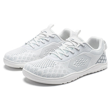 HOBIBEAR Knit Barefoot Shoes Unisex Zero Drop Wide Toe Sneaker Minimalist Breathable Causal Walking Shoes