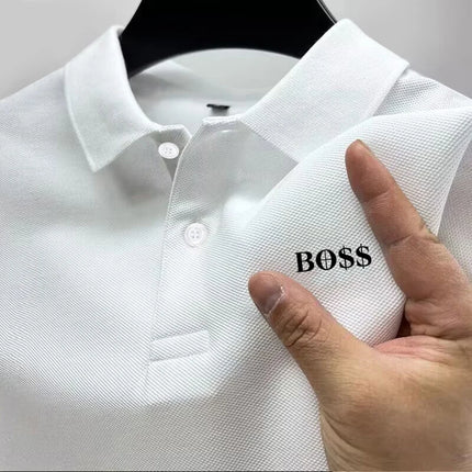 2026 New Men Quick Dry Short Sleeve Polo Shirts Breathable Casual Business Sports Summer Stylish High Quality Tops