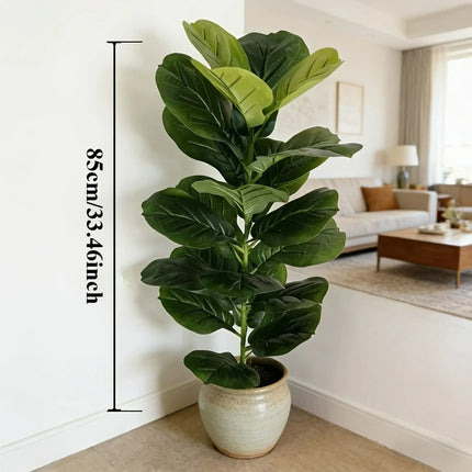 85cm Artificial Ficus Lyrata Tree