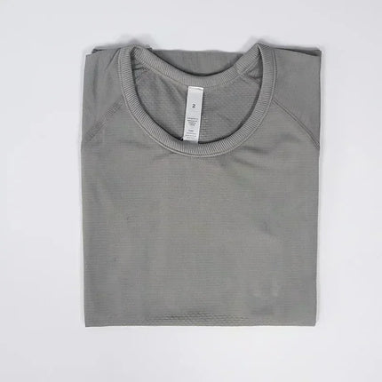 Lemon Women Swiftly Tech 2.0 Yoga  Sports Short Sleeve T-shirt Gym Running Fitness Seamless Short Sleeve Shirt Sportswear Top