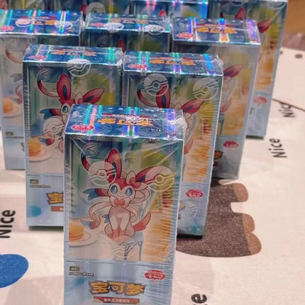 Original Pokemon Trading Cards Ptcg Cbb2c Gem Pack Vol.2 Simplified Chinese Collection Card Genuine Booster Pack Box In Stock