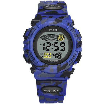 Digital Watch for Kids, Waterproof LED Lights Luminous Watches, Children Wristwatch Boys Students Electronic Wrist Watch
