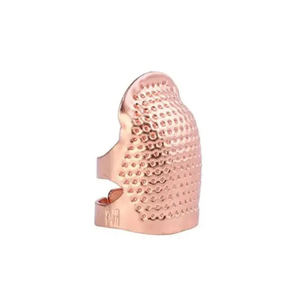 Adjustable Vintage Sewing Thimble, Handmade Non-slip Embroidery against Ring, Vintage Needle Presser Needle Hoop Finger Holder