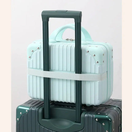 Hot Sales 14 inch Travel Suitcase Mini Hand Makeup Case Luggage Travel Cosmetic Box For Women