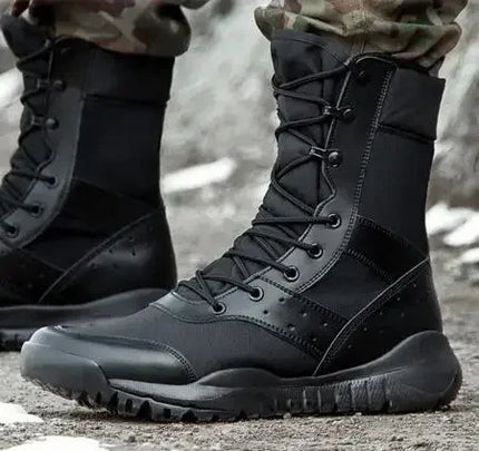 New 35-47 Size Men Women Ultrallight Outdoor Climbing Shoes Tactical Training  Boots Summer Breathable Mesh Hiking Desert Boot