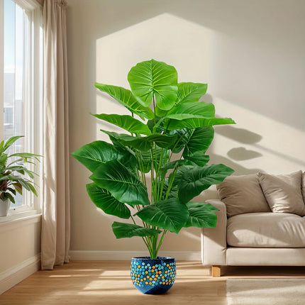 100cm Artificial Palm Tree with 18 Leaves - image 4