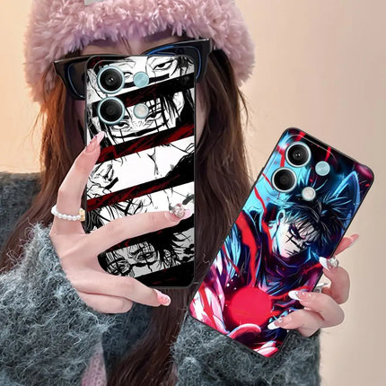 Jujutsu Kaisen Choso Mobile Phone Case for POCO M7 M6 M5 M4 M3 X7 X6 X5 X4 X3 Pro GT 5G Colour Printing Cover Smartphone Luxury