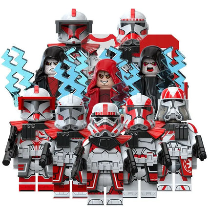 HOT T0YS Anime Figure Building Blocks Clone Trooper Shock Trooper Figure building blocks Palpatine Anakin Skywalker Toys