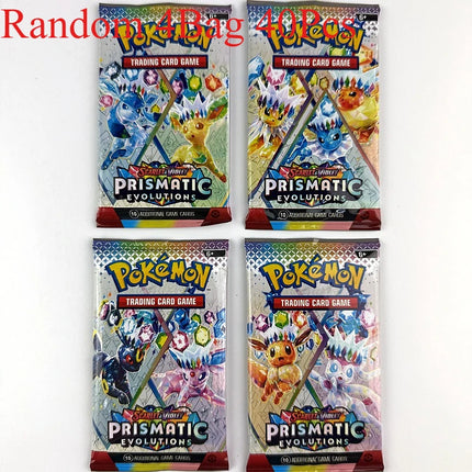 10/40 Pcs Pokemon Card Prismatic 151 Evolutions English Booster Battle Pokemon Card Game Carte Trading Collection Cards