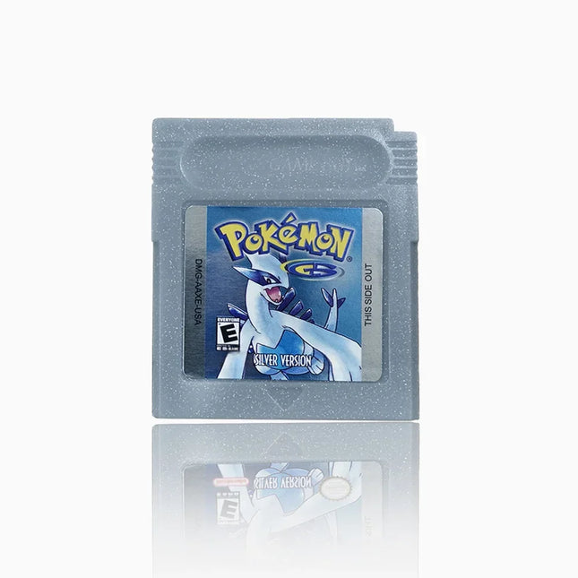 Pokemon 16 Bit Videospielkonsole-Cartridge GBC Game Card Pokemon Serie Blau Kristall Golden Grün Rot Silber Gelb USA Version