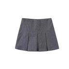 gray striped / XS