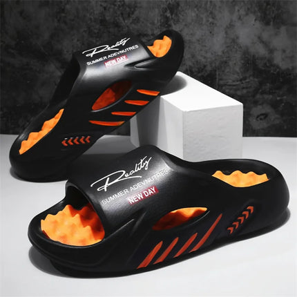 Men's Slippers EVA Non-slip Slides Fashion Slippers Comfortable Men's Slides Casual Sandals Outdoor Indoor Shoes Big Size