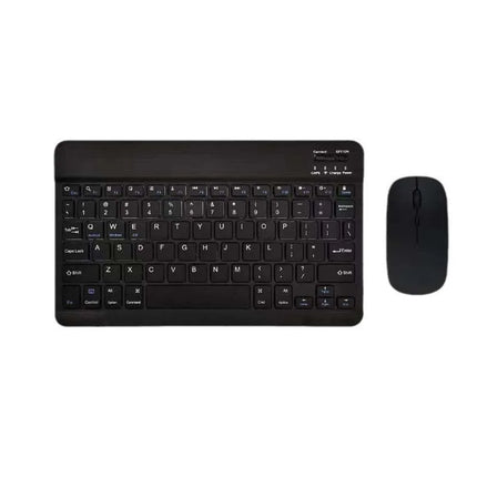 With Bluetooth Keyboard Mouse For Tablet Pc 78Key 10inch Rechargeable Wireless Keyboard 1200dpi Mice Set Combo For - product