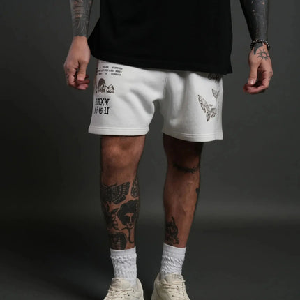 Summer Casual Fashion Jogger Shorts Men Cotton Breathable Loose Beach Short Pants Comfortable Gym Basketball Sport Street Shorts