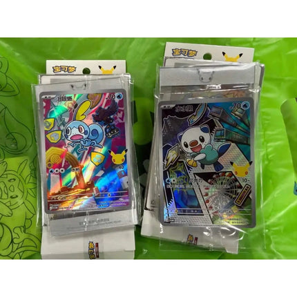 Original Pokemon 30th Vol 2 Anniversary Celebration First Partner Special Illustration Set Vol.1 Vol.2 Simplified Chinese Gifts