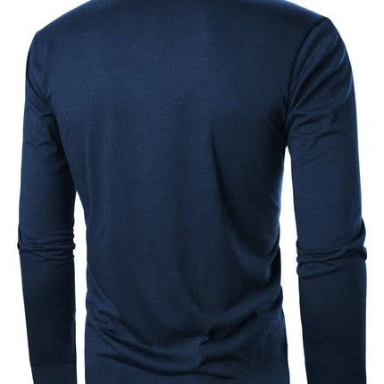 The new men's long-sleeved POLO shirt for Spring and Autumn 2025 is casual and comfortable with 3D letter pattern printing
