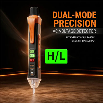 MUFASHA Non-Contact Voltage Detector Electrical Pen AC Voltage Tester Smart Breakpoint Finder 12-1000V