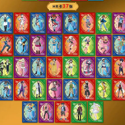 Hot Pokemon 30pcs Anime Game Eif Card Luxury Pet Card Collection The 3 Version Exchange Gift Box Card Toy Hobbies Christmas Gift