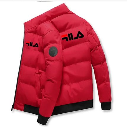 New 2026 Autumn/winter Men's Short Jacket, Fashionable Outdoor Casual Stand-up Collar Zipper Men's Cotton-padded Jacket