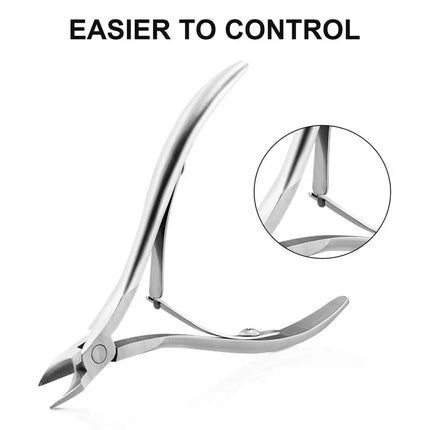 1PC Professional Cuticle Cutter Nail Nippers Scissors Manicure Pusher Pedicure Tong Dead Skin Remover Nail Cuticle Regrowth Tool