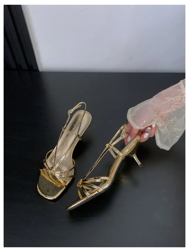 Brand High Heel Sandals Women Flip Flops Peep Toe Shoes Slipper Clip Toe Designer 2025 New Summer Sexy Fashion Dress Party Pumps