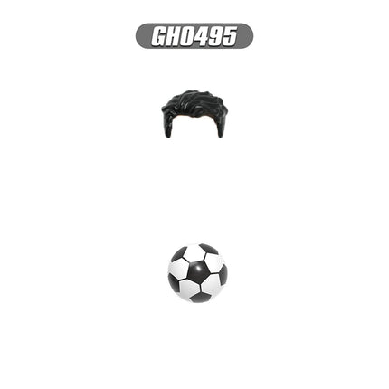 Building Blocks G0163 Assemble Bricks Football Players Parts Gifts Presents