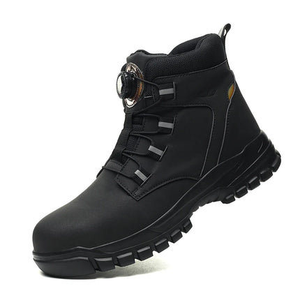 Rotating Button Work Shoes for Men Anti Puncture Protective Boots Sneakers Waterproof Work Safety - product view 8