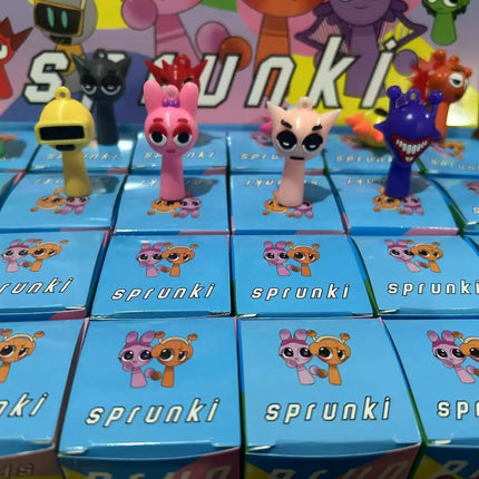 2026 New HOT Sprunki Blind Box Set Cartoon Hot Games Collectible Doll Toy Sprunki Game Anime Action  Children Birthday Gifts Toy