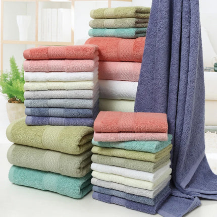 100% Cotton Thickened High-Quality Cotton Bath Towel Super Absorbent Large Bath Towel Comfortable Towel Bathroom Travel Towel