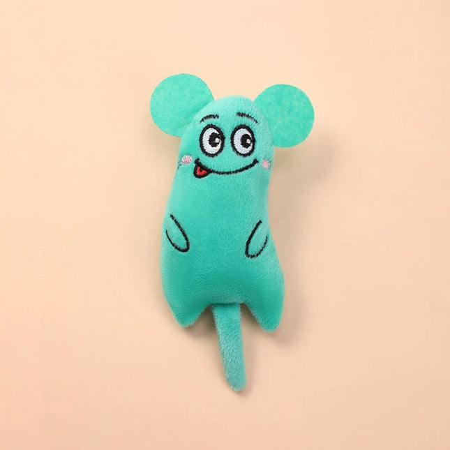 Cartoon cat and dog shaped toys, bite-resistant puppy plush dolls cat self-entertainment teeth grinding - product image 9