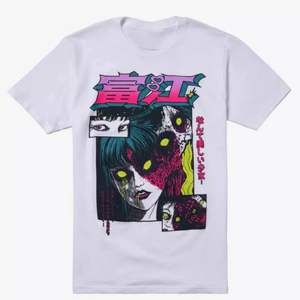 Junji Ito Uzumaki The Black Lighthouse  T-Shirt Cotton Graphic Tee Men Women Summer Streetwear