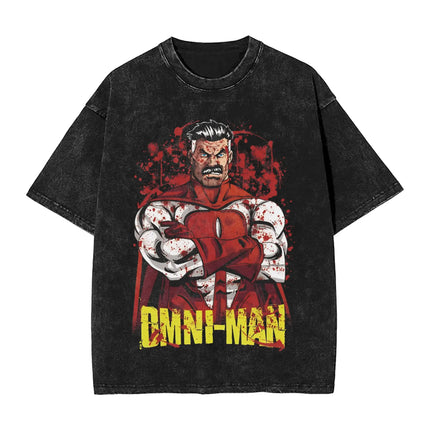 Conquest Invincible T Shirt Men's  Pure Cotton Awesome T-Shirts O Neck  Tee Shirt Short Sleeve Clothes Gift