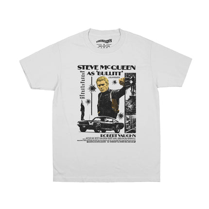 Bullitt T-Shirt 60S Movie Steve McQueen Dirty Harry Magnum Force Men's Women Short Sleeves Printed Clothing Loose Cotton Shirt