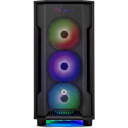 Skytech Gaming Shadow Gaming PC, AMD Ryzen 7 5700 3.7GHz, NVIDIA RTX 5060 Ti 8GB VRAM, 1TB NVMe SSD, 16GB DDR4 RAM 3200, 650W GOLD PSU, Wi-Fi, Win 11, Desktop
