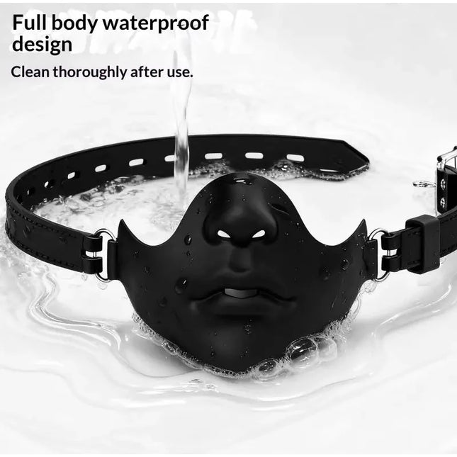 Halloween Half Face Mask With Adjustable Buckle Strap Realistic Fits Face Shape Breathable Nose And Mouth Party Cosplay Costume