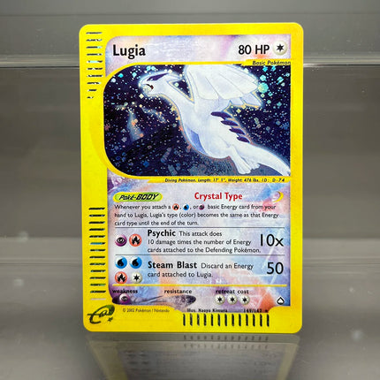 PKM Holographic Single Proxy Cards Lugia Charizard Venusaur Foil Game Collection Cards PTCG Kids Toys