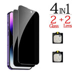 2 Anti-Spy 2 Lens / iPhone 14 Pro Max / Anti Peeping