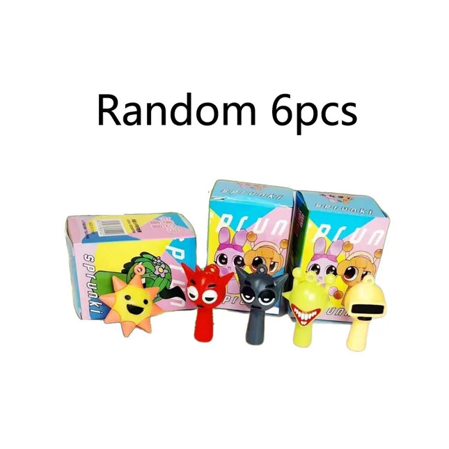Sprunki Blind Box Set Cartoon Games Collectible Doll Toy Sprunki Game Anime Action Children Birthday Gifts Toy