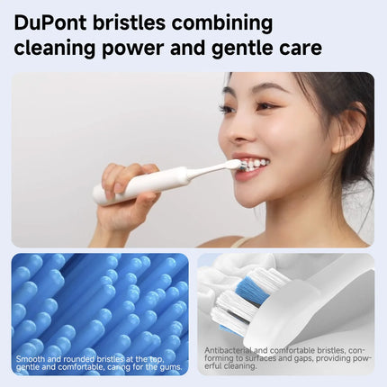 DOCO LAB Sonic Electric Toothbrush 3-gear Vibration Mode Smart Whitening Ultrasonic Vibration Teeth Whitening Oral Clean Brush