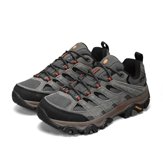 HIKEUP Hiking Shoes Men Designer Climbing Trekking Sneakers for Men Leather Outdoor Sports Work Man - product image 7