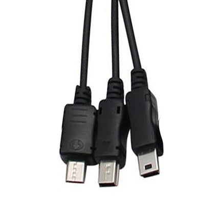 10In1 USB to Multi-ports USB Cable Universal Phone Charging Cable Multi-head Charging Cable Cord For Samsung Nokia - product