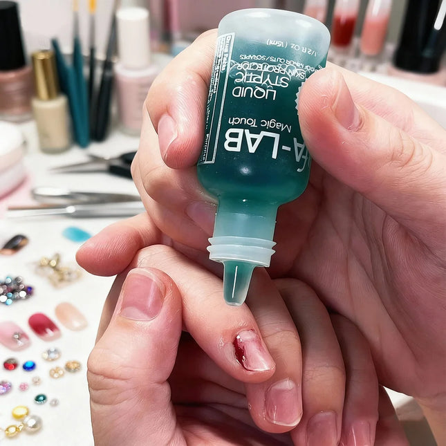 INFA-LAB Herramienta Hemostática para Uñas, Potente y Rápida para Detener el Sangrado, Exclusiva para Salones de Manicura