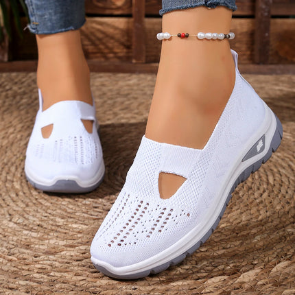 Women's Summer Shoes - Casual Sneaker, Non-Slip Sole Design, Fly-Woven Upper Is More Skin-Friendly Sale Shoes With Free Shipping