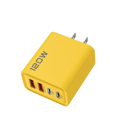 120W Multi Port USB USB-C Quick Fast Charger PD QC3.0 Wall Power Adapter EU US UK Plug For iPhone 17 16 15 14 - product image
